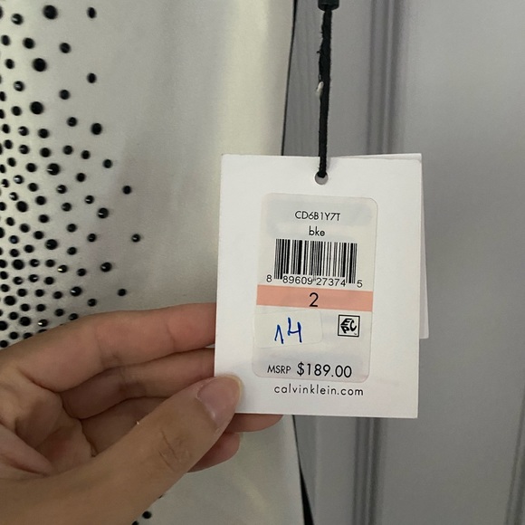 Calvin klein evening gown formal prom dress - Picture 4 of 9